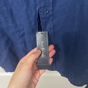 New with tags Ralph Lauren Linen Dress shirt